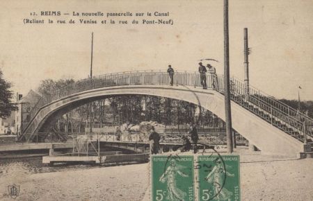 Reims - Frankreich - La nouvelle passerelle Reims - Frankreich - La nouvelle passerelle