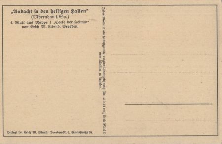 Olbernhau - Andacht in den heiligen hallen Olbernhau - Andacht in den heiligen hallen