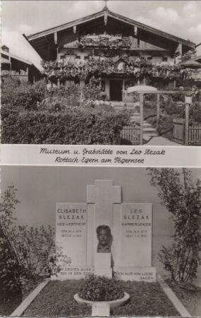 Rottach - Leo Slezak, Museum und Grabstätte Rottach - Leo Slezak, Museum und Grabstätte