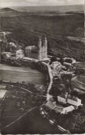 Bad Staffelstein, Vierzehnheiligen - von oben Bad Staffelstein, Vierzehnheiligen - von oben