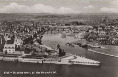 Koblenz - Blick von Ehrenbreitstein Koblenz - Blick von Ehrenbreitstein