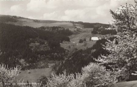 Schonach - Blick zur Schwedenschanze Schonach - Blick zur Schwedenschanze
