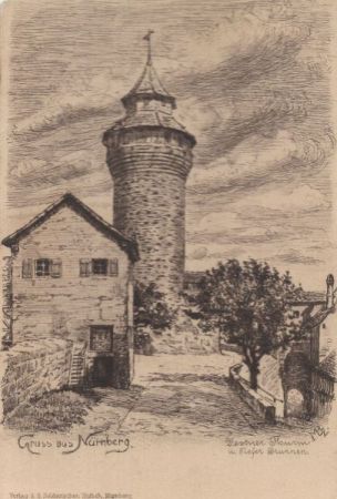 Nürnberg - runder Turm Nürnberg - runder Turm