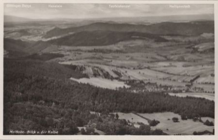Meißner bei Eschwege - Nlick v. der Kalbe Meißner bei Eschwege - Nlick v. der Kalbe
