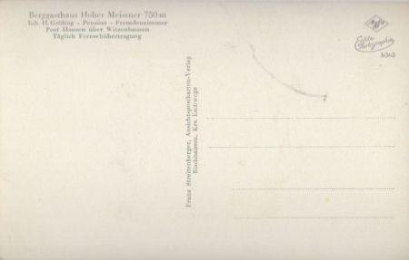 Meißner bei Eschwege - Nlick v. der Kalbe Meißner bei Eschwege - Nlick v. der Kalbe
