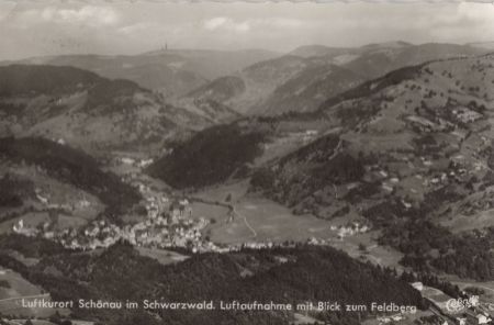 Schönau im Schwarzwald - von oben Schönau im Schwarzwald - von oben