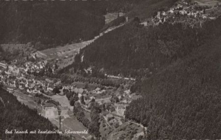 Bad Teinach-Zavelstein - von oben Bad Teinach-Zavelstein - von oben