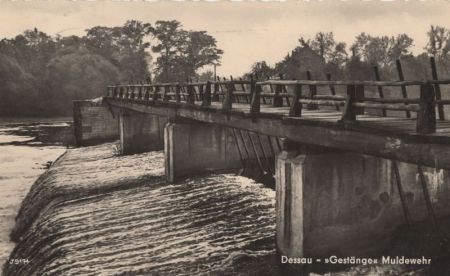 Dessau - Gestänge Muldewehr Dessau - Gestänge Muldewehr
