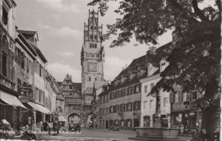 Freiburg - Oberlinden und Schwabentor Freiburg - Oberlinden und Schwabentor