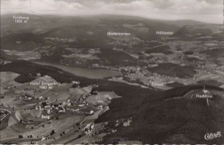 Lenzkirch-Saig - von oben Lenzkirch-Saig - von oben