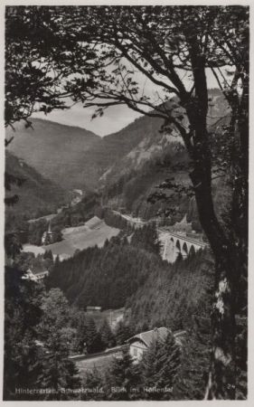 Hinterzarten - Blick ins Höllental Hinterzarten - Blick ins Höllental