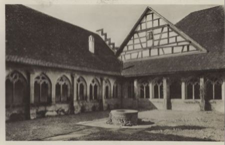 Stein am Rhein - Schweiz - Kloster St. Georgen, Kreuzganggarten Stein am Rhein - Schweiz - Kloster St. Georgen, Kreuzganggarten