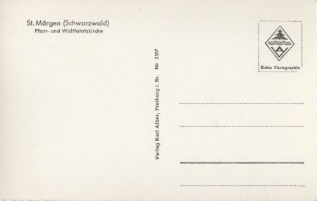 Sankt Märgen - Pfarr- u d Wallfahrtskirche