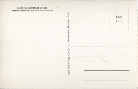Bonn - Beethovendenkmal