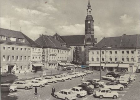 Großenhain, Sachsen - Karl-Marx-Platz Großenhain, Sachsen - Karl-Marx-Platz