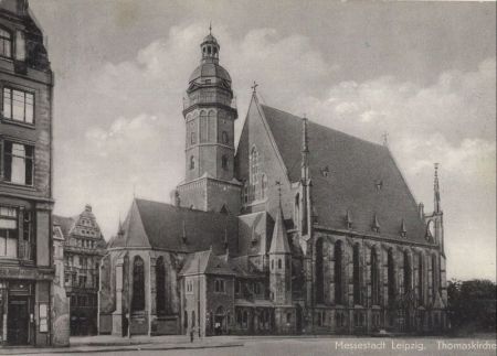 Leipzig - Thomaskirche Leipzig - Thomaskirche