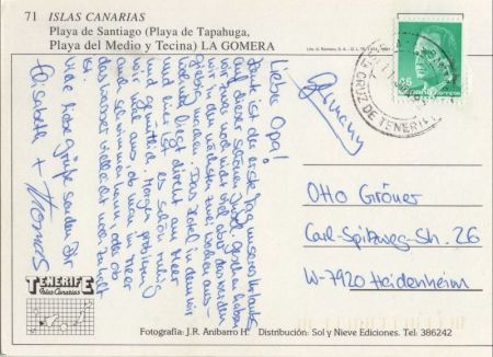 La Gomera - Spanien - Playa de Santiago