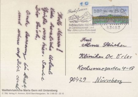Berchtesgaden-Maria Gern - Wallfahrtskirche Berchtesgaden-Maria Gern - Wallfahrtskirche
