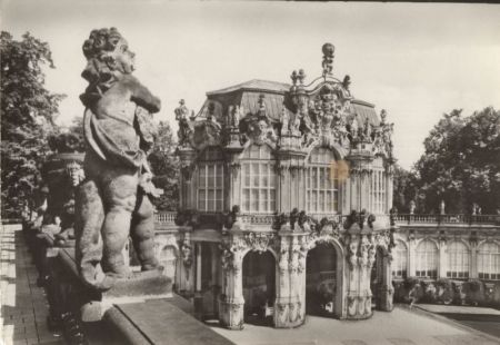 Dresden - Zwinger, Wallpavillon Dresden - Zwinger, Wallpavillon