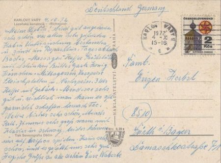 Karlovy Vary - Karlsbad - Tschechien - Richmond