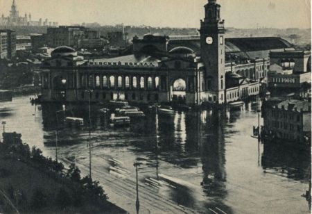 Moskau - Russland - Kievsky Railway Station Moskau - Russland - Kievsky Railway Station