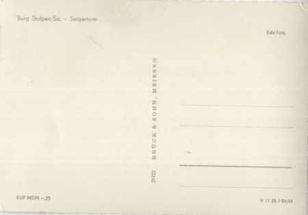 Stolpen - Seigerturm