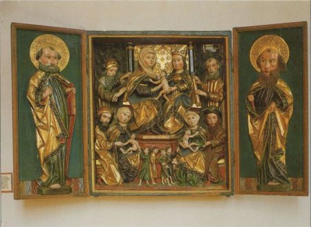 Schmalkalden - Stadtkirche, Schnitzaltar Schmalkalden - Stadtkirche, Schnitzaltar