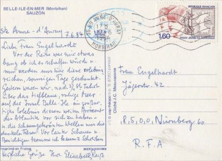 Belle-Ile-en-Mer - Frankreich - Sauzon