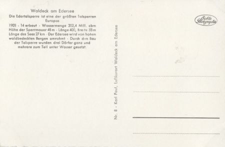 Edersee - Schloss Waldeck