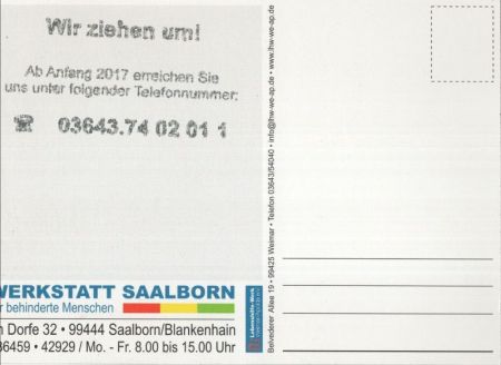 Werkstatt Saaloborn Werkstatt Saaloborn