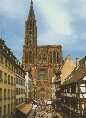 Strasbourg - Frankreich - Rue Merciere Strasbourg - Frankreich - Rue Merciere