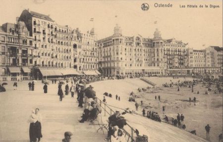 Ostende - Belgien - Les Hotels de la Digue Ostende - Belgien - Les Hotels de la Digue