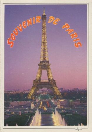 Paris - Frankreich - Eiffelturm illuminiert Paris - Frankreich - Eiffelturm illuminiert