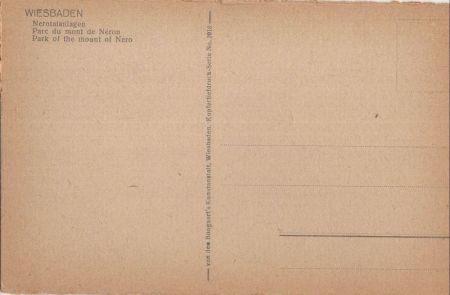 Wiesbaden - Nerotalanlagen