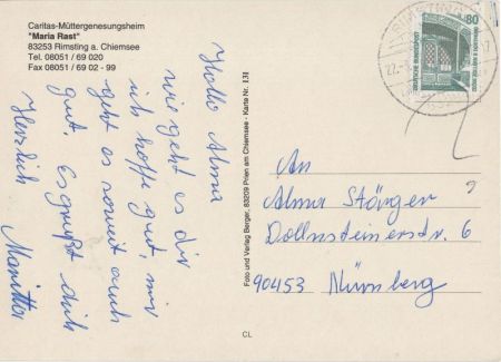 Rimsting - Müttergenesungsheim Maria Rast