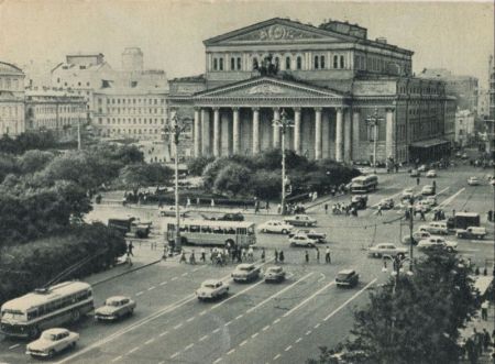 Moskau - Russland - Bolshoi Theater Moskau - Russland - Bolshoi Theater