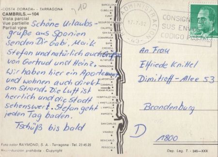 Cambrils - Spanien - vista parcial