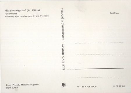Mittelherwigsdorf - Felsenmühle