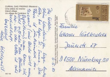 Madeira - Portugal - Curral das Freiras Madeira - Portugal - Curral das Freiras