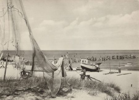 Heringsdorf-Bansin - Fischernetze am Strand Heringsdorf-Bansin - Fischernetze am Strand