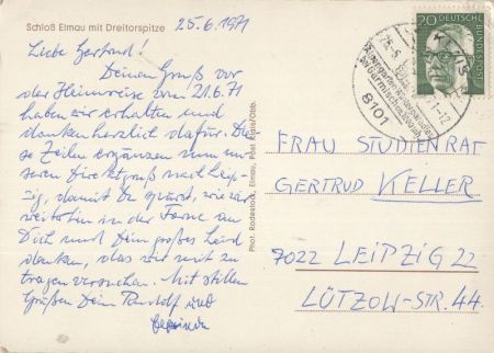 Klais, Schloss Elmau - mit Dreitorspitze