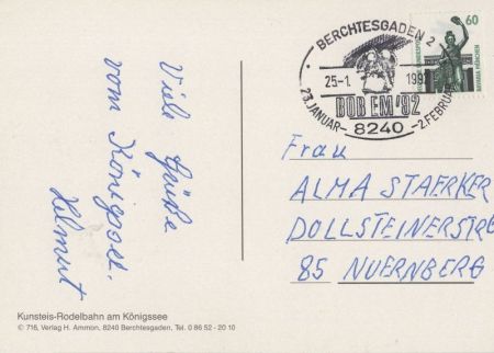 Königssee - Kunsteis-Rodelbahn