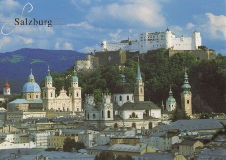 Salzburg - Österreich - Mönchsbergterrasse Salzburg - Österreich - Mönchsbergterrasse