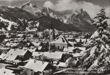 Garmisch-Partenkirchen - mit Alpspitze Garmisch-Partenkirchen - mit Alpspitze