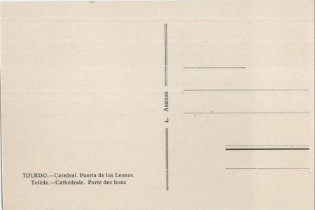 Toledo - Spanien - Catedral, Puerta de los Leones