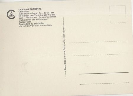 Tecklenburg-Brochterbeck - Camping Bocketal Tecklenburg-Brochterbeck - Camping Bocketal