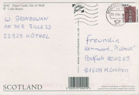 Isle of Mull - Großbritannien - Duart Castle