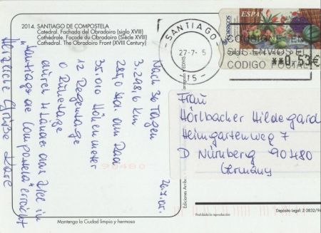 Santiago de Compostella - Spanien - Catedral