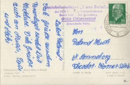 Dittersdorf bei Schleiz - Grünes Tal Dittersdorf bei Schleiz - Grünes Tal