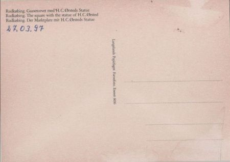 Rudkobing - Dänemark - Marktplatz